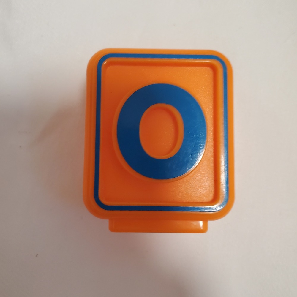Vtech alphabet train Letter Replacement  O Octopus Orange Replacement Piece